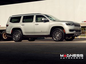 Jeep Wagoneer Custom Wheels - HF6-3 by Vossen - Brushed Gloss Black Jeep Wagoneer Custom Wheels - HF6-3 by Vossen - Brushed Gloss Black